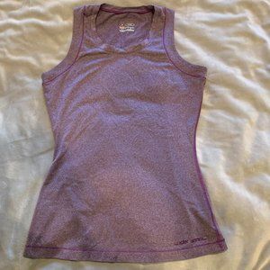 Under Armour FittedWork Out Tank Purple Heathered